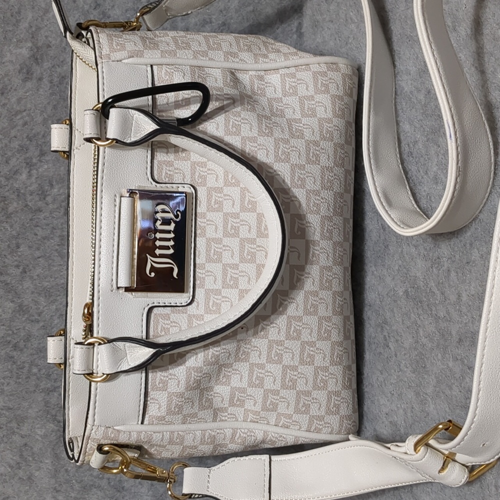 Juicy Couture Miss Juicy Satchel White Shoulder Bag - Picture 2 of 11